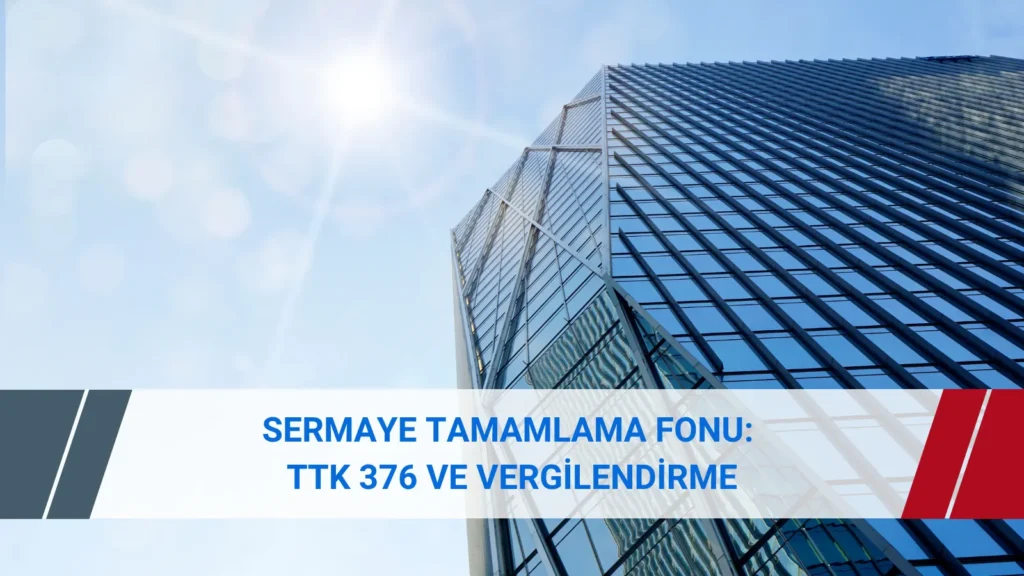Sermaye tamamlama fonunun öz kaynaklarda izlenmesini ve zarar mahsubunu gösteren görsel